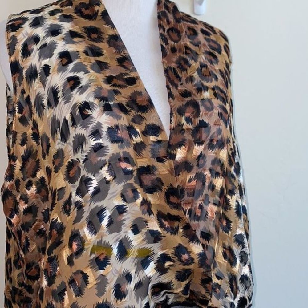 Victorias‎ Secret vintage women’s medium leopard print bodysuit - Picture 4 of 7